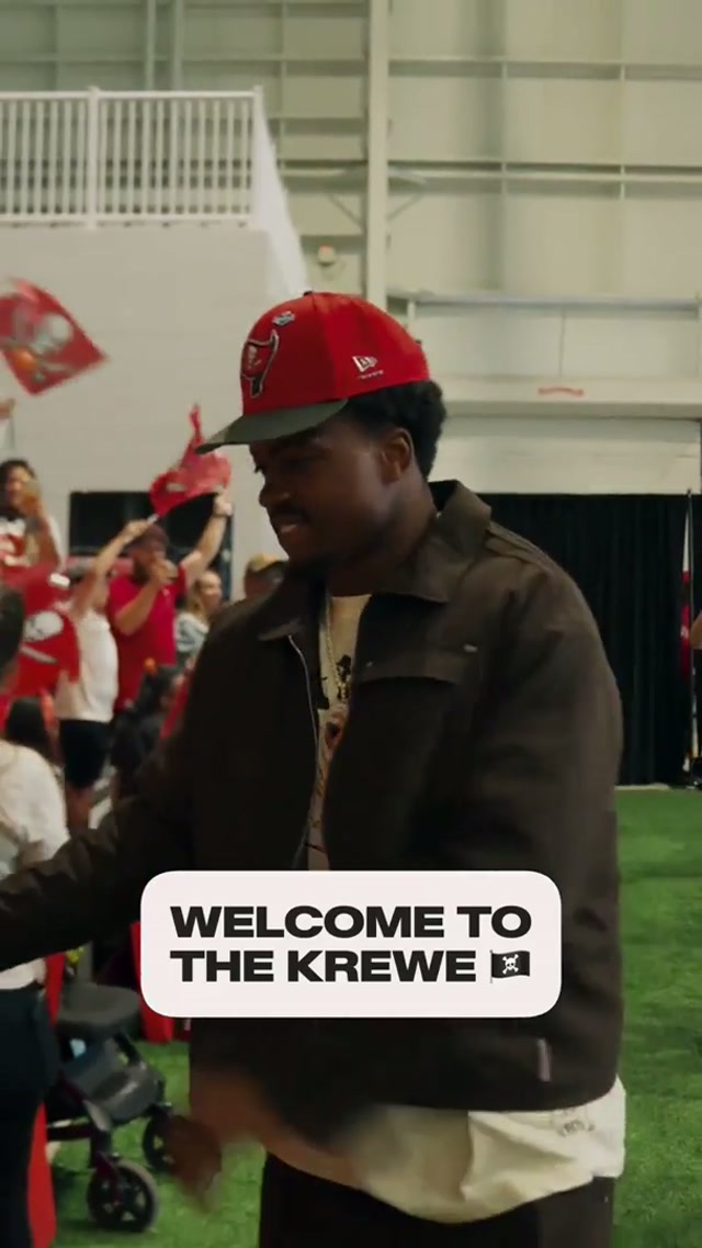 Welcome to the Krewe. Bain is one of us now.

#buccaneers #ruebenbainjr #nfl #nfldraft #tampabay 