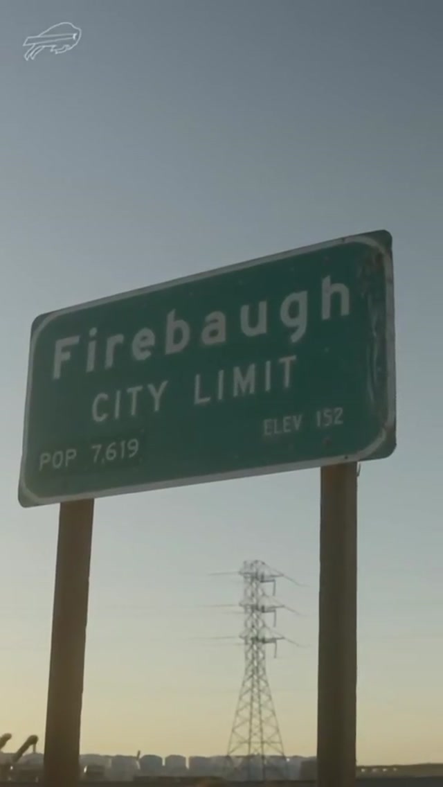 Josh Allen Field at Firebaugh High School. This moment is everything. 🥹 @River Bruce #JoshAllen #BillsMafia