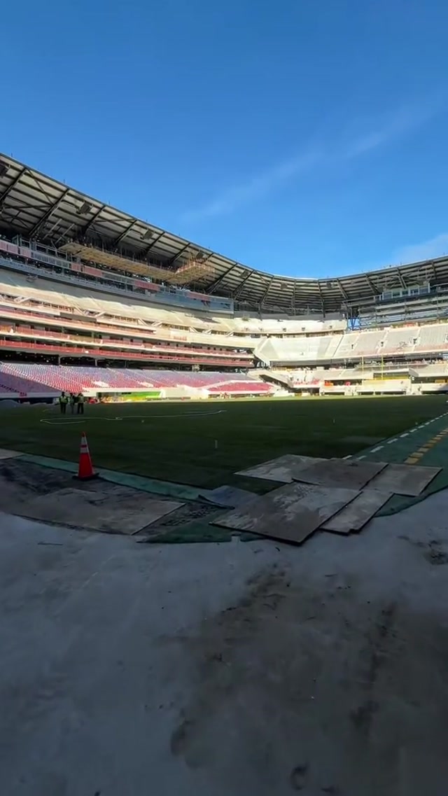 Taking the field at New Highmark Stadium. 👀 #billsmafia #nfl