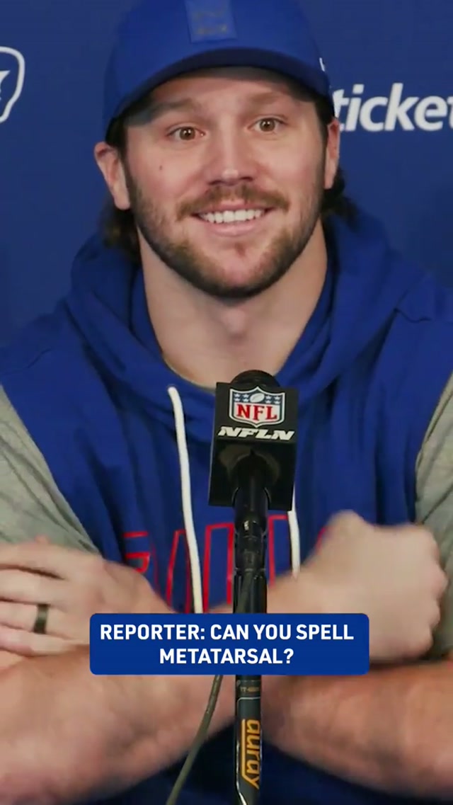 Spelling be CHAMP 😂 #JoshAllen #JoeBrady #NFL 