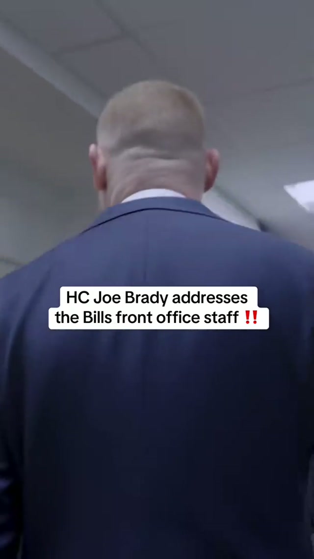 That’s our Coach! #joebrady #bts #headcoach #nfl #gobills 