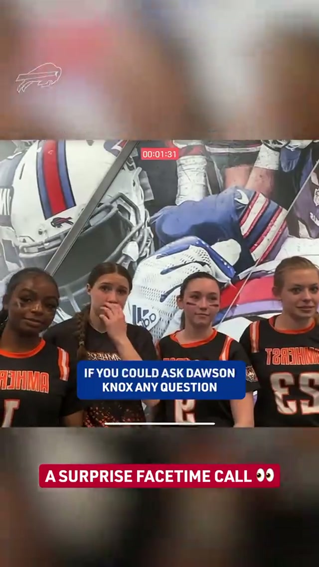 A surprise call they’ll never forget. 🫶 #nflfootball #flagfootball #gobills #billsmafia 