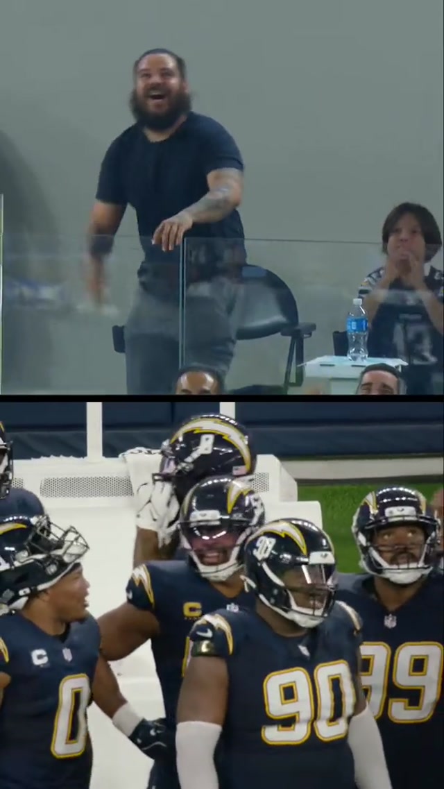 denzel pls 😭 #nfl #chargers #micdup 
