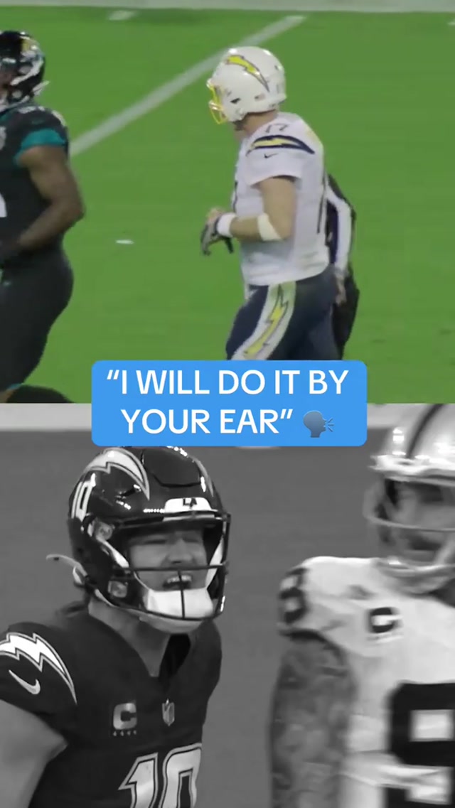 herbo channeled his inner philip rivers #philiprivers #90yardtouchdown #justinherbert #micdup #nfl 