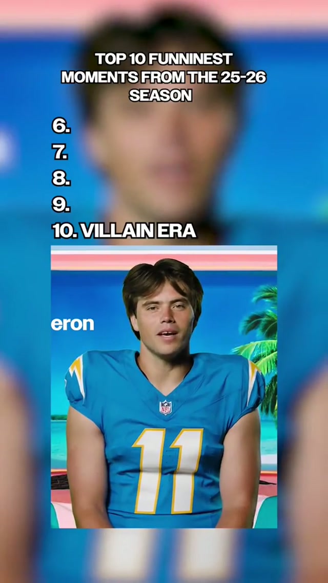 what a fun season 😭💙 #top10 #funniestmoments #nfl #chargers #football 