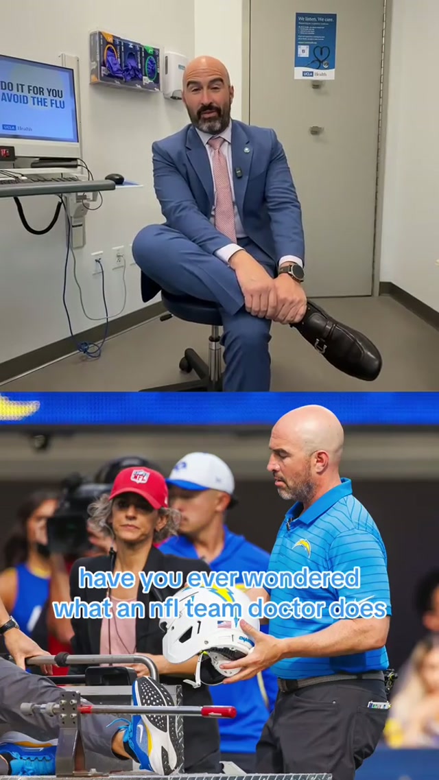 week in the life: nfl doctor edition #chargers #nfl #doctorsoftiktok #medical #sports 
