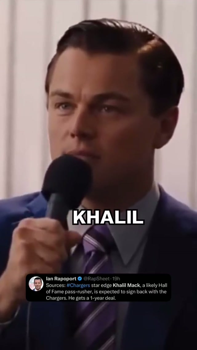 return of the mack (2026) #chargers #nfl #khalilmack #sack 