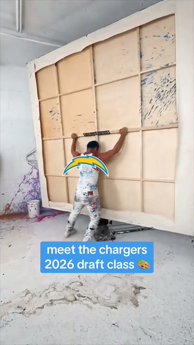 this is a work of art 🖼️ #chargers #nfldraft #nfl #football #collegefootball 