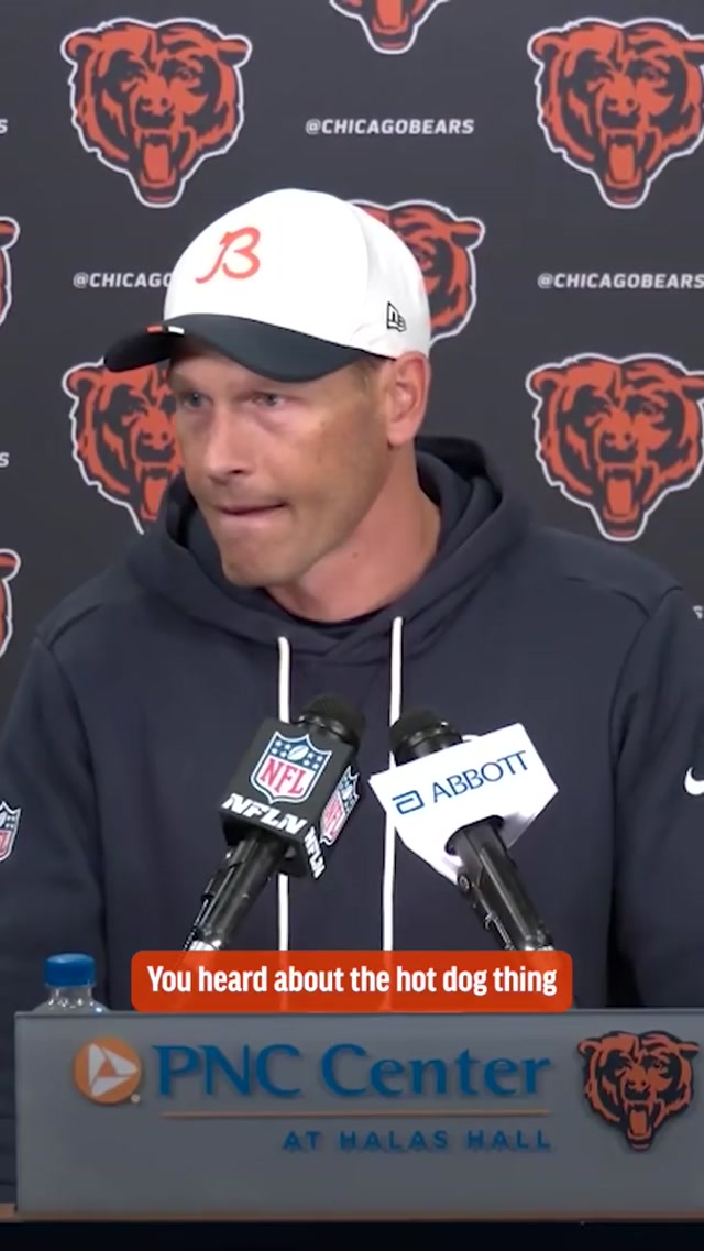 Time will tell ๐ #benjohnson #chicagobears #hotdogs