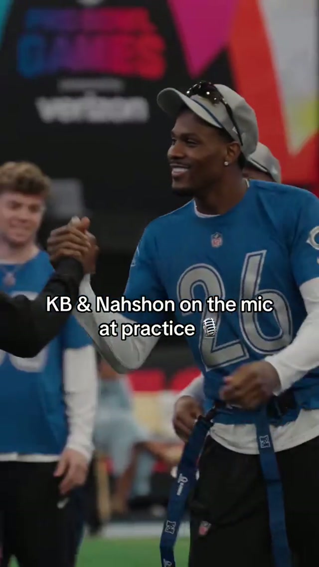 practice mic check 🎙️#chicagobears #probowl #nahshonwright #kevinbyard 