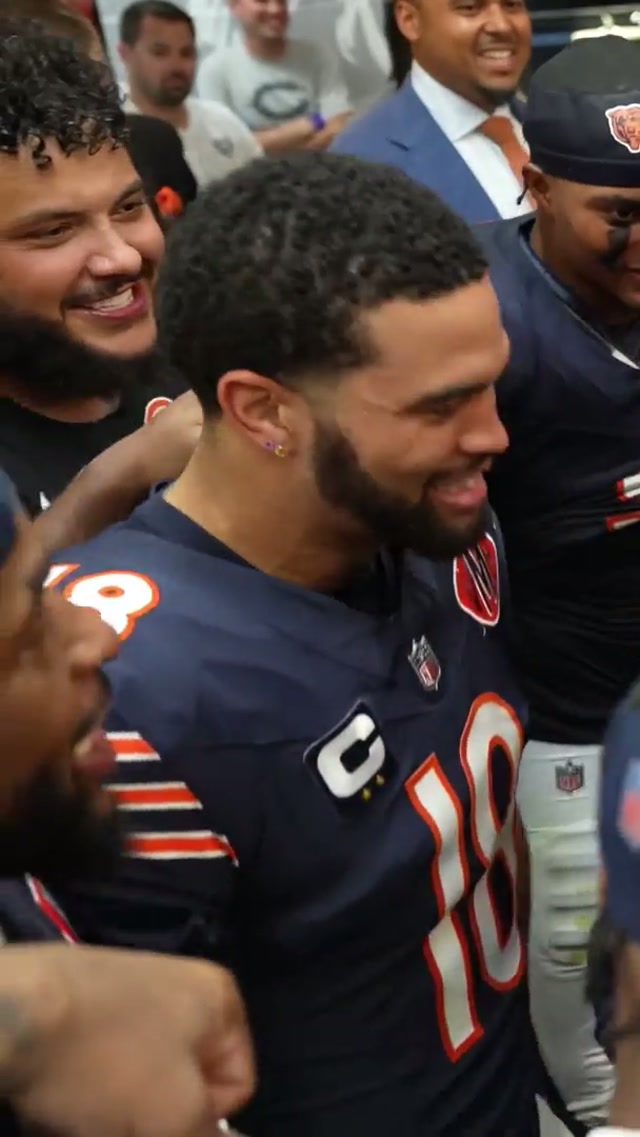 Caleb is just like us fr 💀 @Caleb Williams #calebwilliams #chicagobears #goodbetterbest #benjohnson 