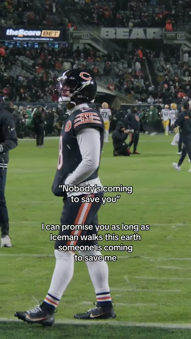 the iceman cometh 🥶 #chicagobears #calebwilliams #nfl @Caleb Williams 