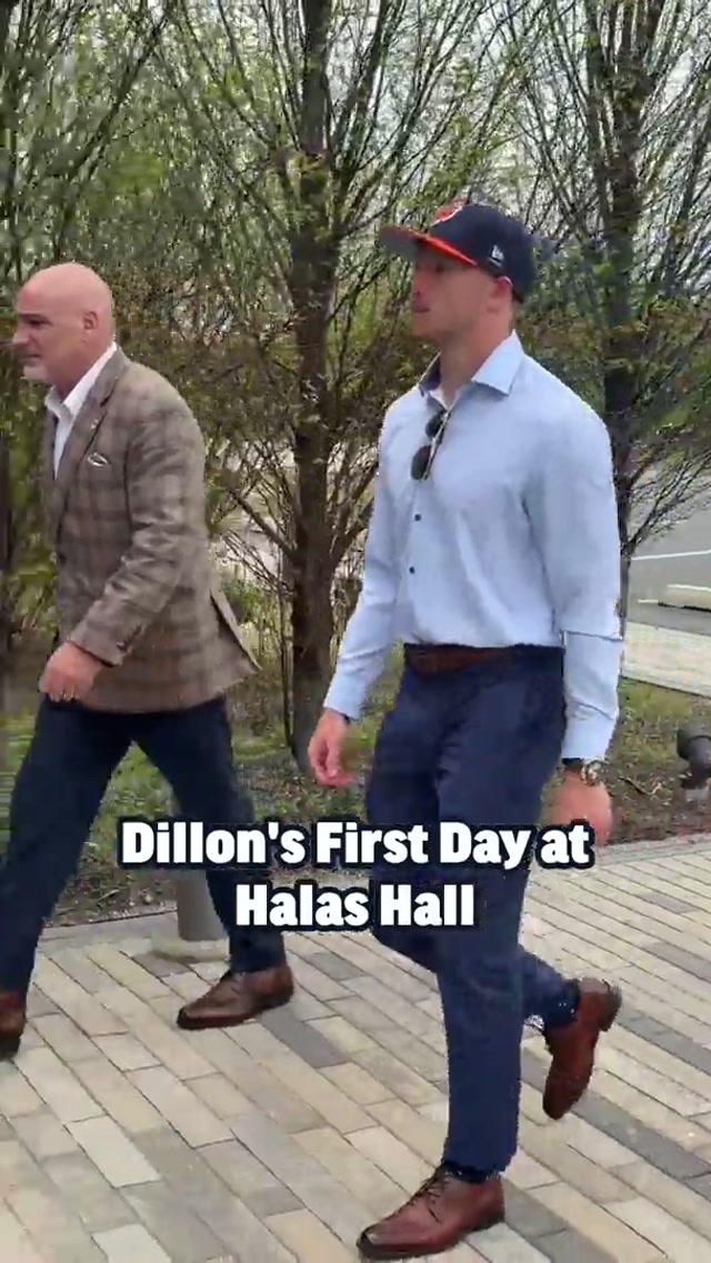 welcome home, dillon 🙌 #nfldraft #chicagobears #dillonthieneman 