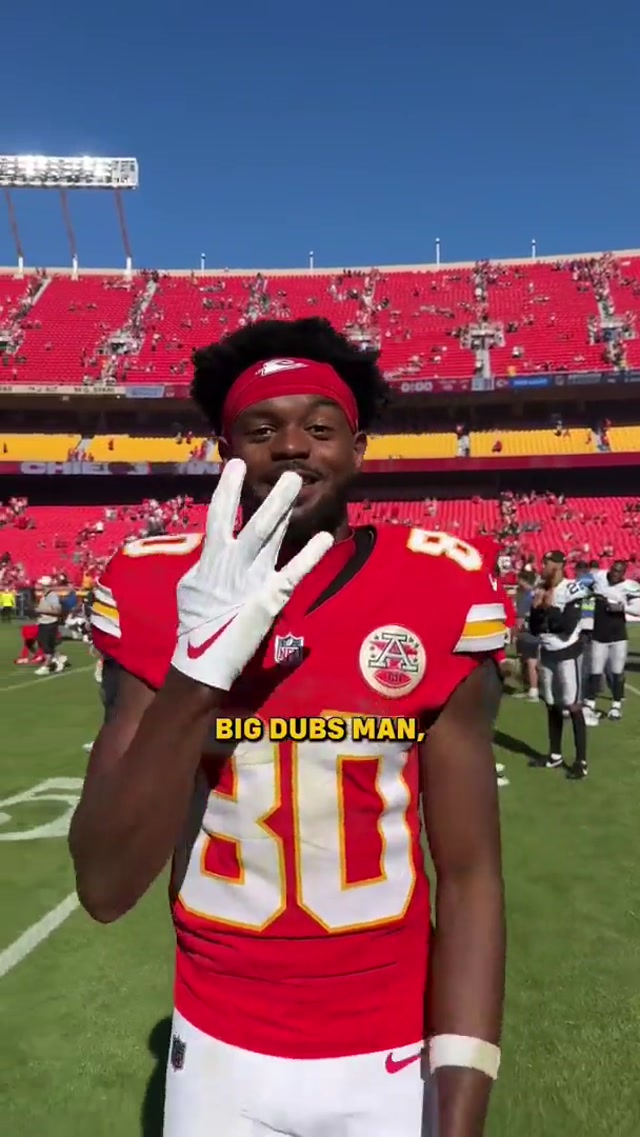 GOOD DUB TODAY 🗣️ #chiefs #gameday #dub #shoutout #nfl
