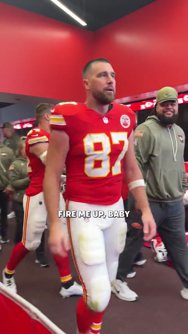 FIRE US UP 🔥 #chiefs #win #celebrate #lockerroom