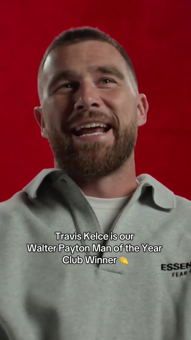 The honor is ours, Travis 🥹❤️ Vote for Travis and his foundation at the link in our bio! #traviskelce #wpmoy #wpmoychallenge 