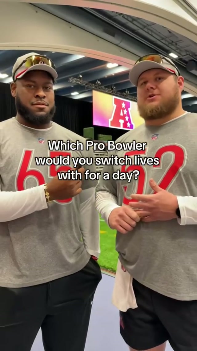 Freaky Friday, Pro Bowl edition 🎤 #probowl #minimic #sanfrancisco 