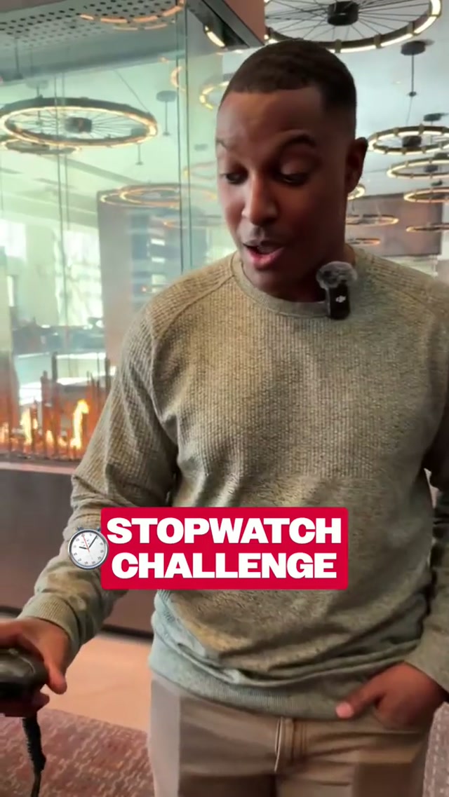 Seeing if our scouts can stop at 4.4 on the dot 🎯😂 #nflcombine #scout #drill 