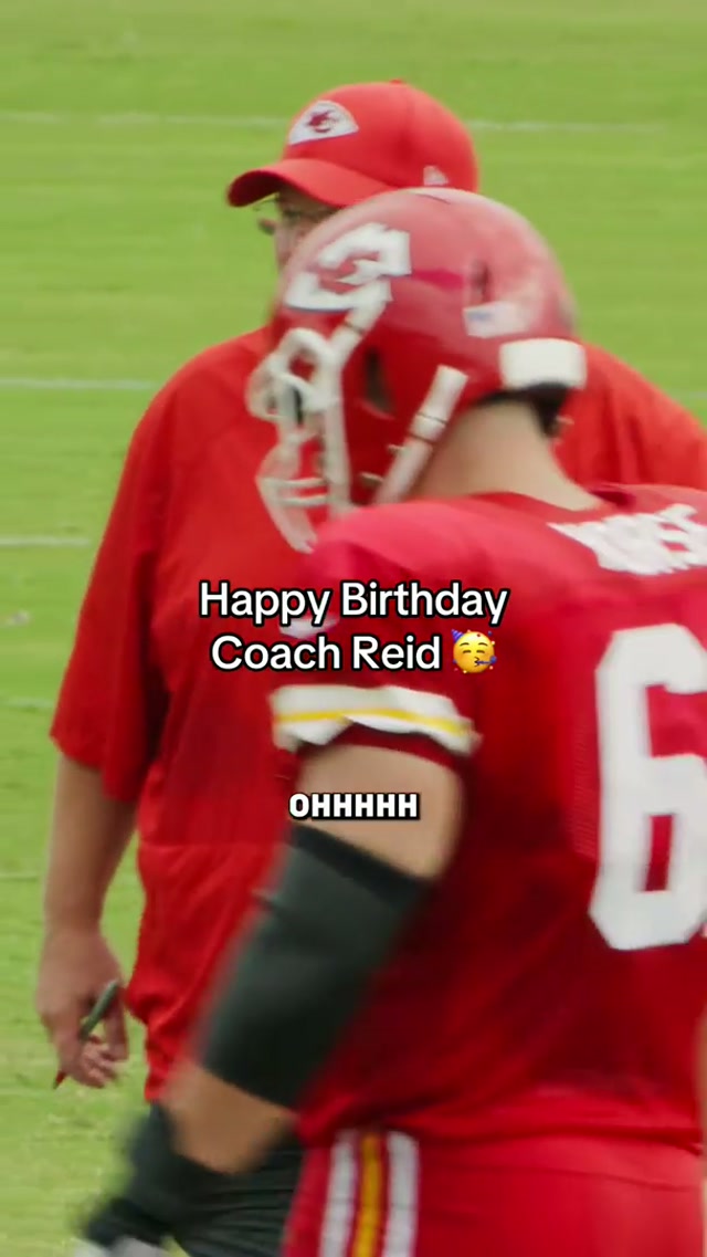 DOGGONE we’ve got a gem of a coach 🤣 #chiefs #andyreid #happybirthday 