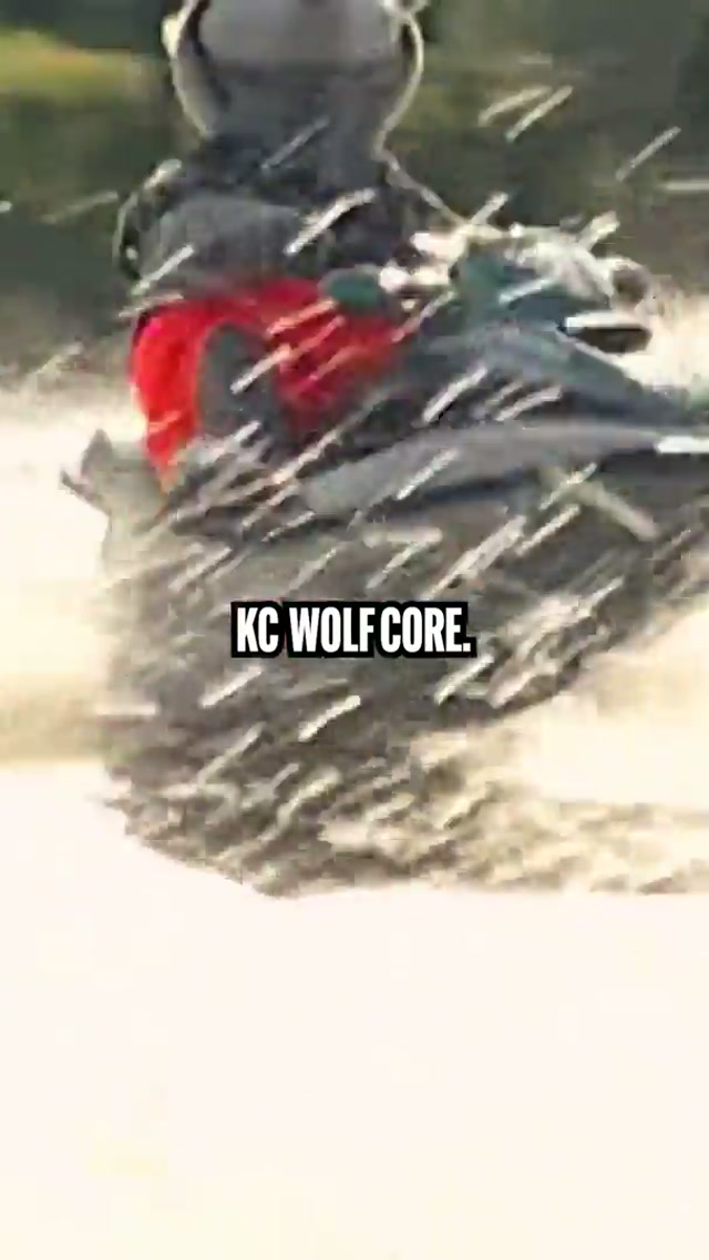 He's not your average Wolf 😎 #kcwolf #chiefs #core #mascot
