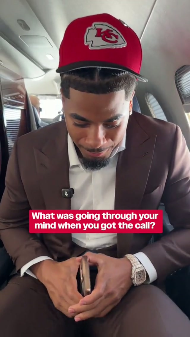 Got to know more about Soor on the PJ ✈️ #chiefs #nfldraft #kansascitychiefs 