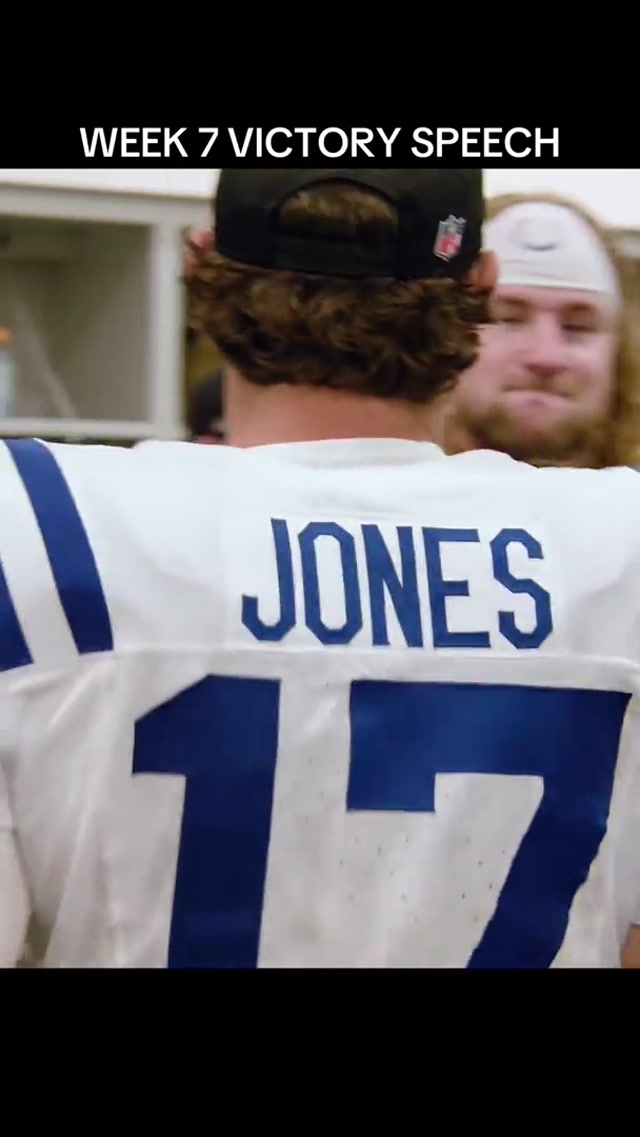 it takes all of us. #colts #nfl #INDvsLAC #victoryspeech