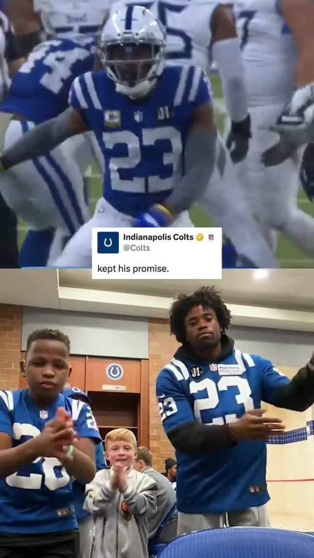 keepin it clean 🧼 #indianapoliscolts #nfl #celly #kennymooreii