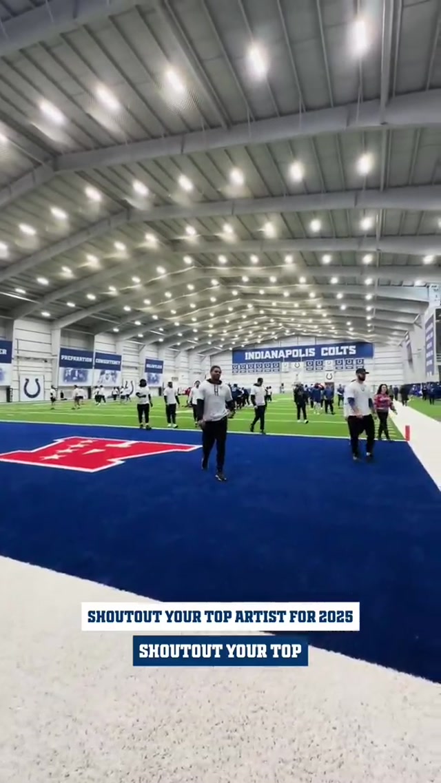 drop your top artist below. ⬇️ #colts #spotifywrapped #applemusic #music #artist 