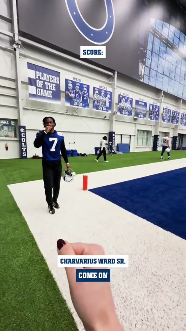 🪨🗒️✂️ #colts #rockpaperscissors #nfl #practice #football 