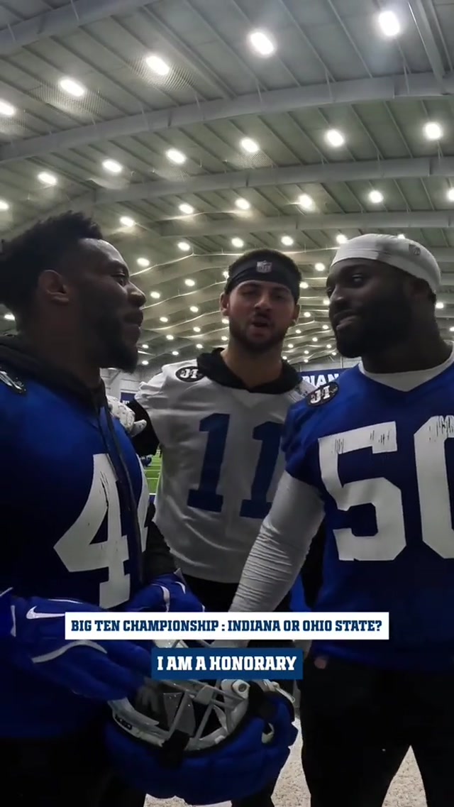 hoosiers or buckeyes?? #colts #bigten #hoosiers #buckeyes #indianapolis 