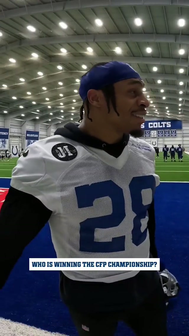 shoutout CFP… and malone. 😅 #colts #nfl #collegefootball #playoffs #cfp 