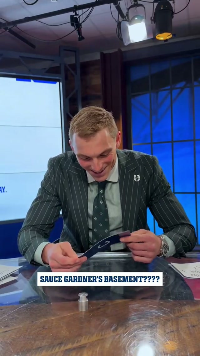 it worked chat 🤝 #colts #saucegardner #alecpierce #nfl 