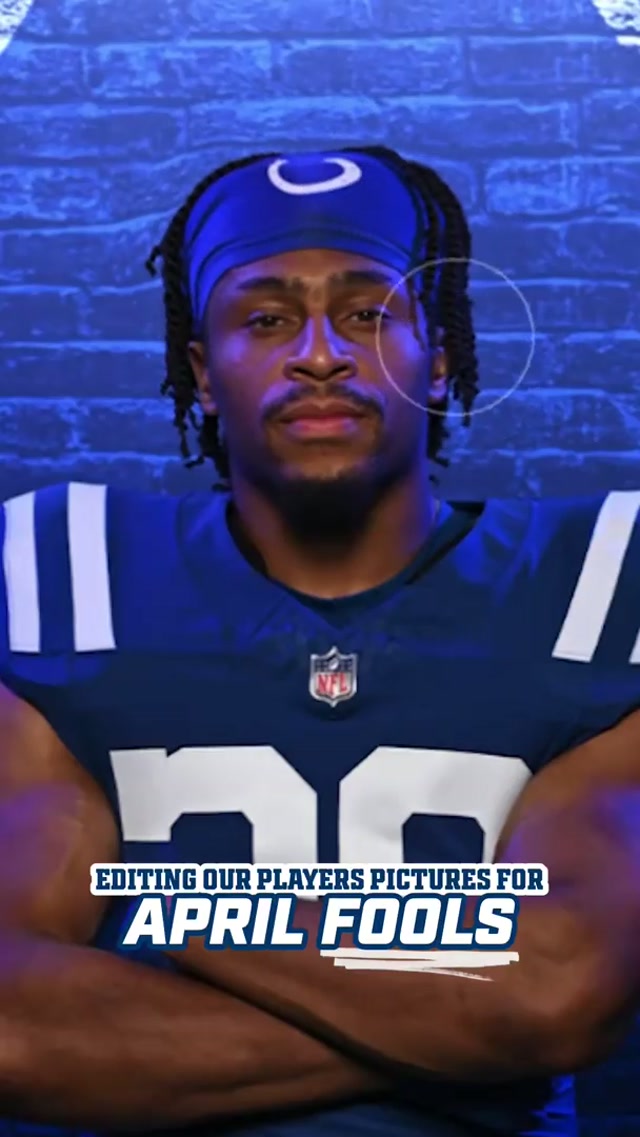 they hate to see admin coming.🤣 #colts #nfl #aprilfools #prank #edit 