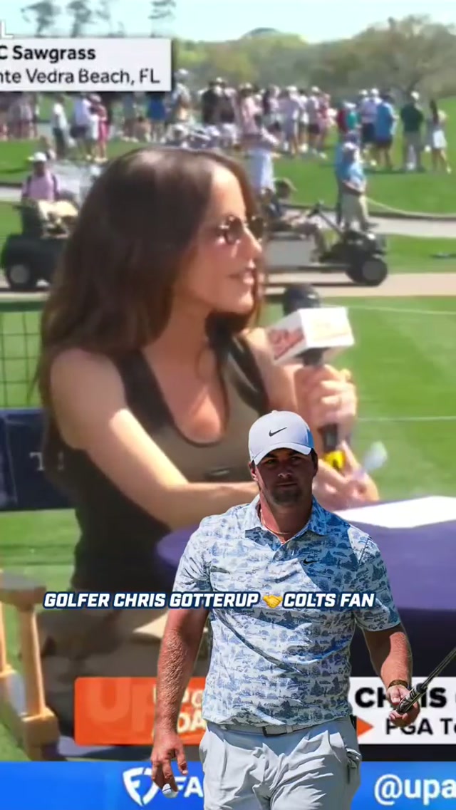 good luck to Chris Gotterup @The Masters‼️⛳️ #nfl #golf #masters #colts #chrisgotterup 