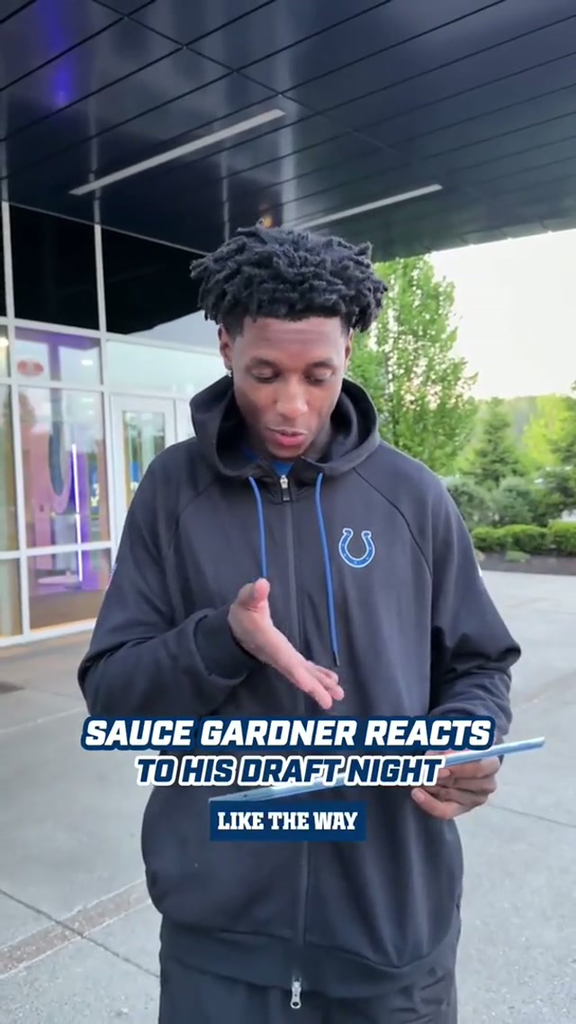 slight detour. #colts #nfl #football #saucegardner 

#NFLDraft April 23-25 on NFLN/ESPN/ABC