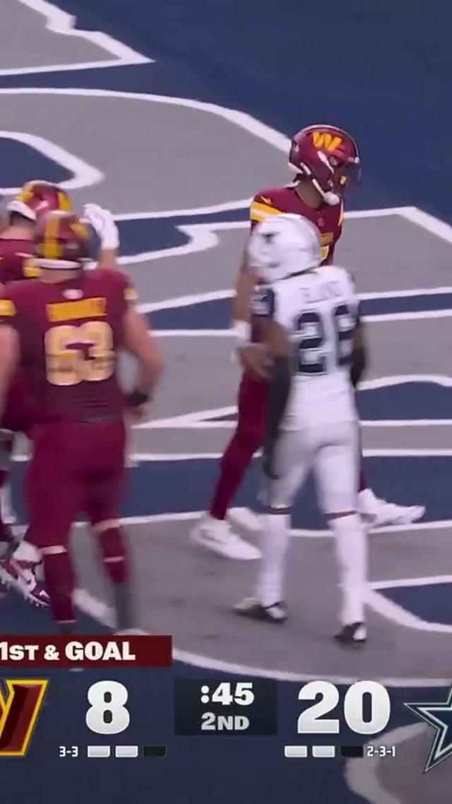 LET’S GOOOOOO #nfl #commanders #JAYDENDANIELS