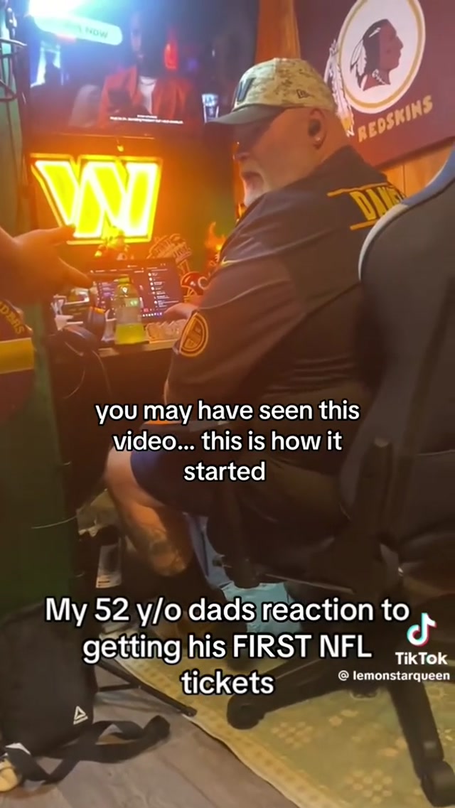 🥹🥹🫶 the best surprise! #nfl #football #commanders #washingtondc #SNF 