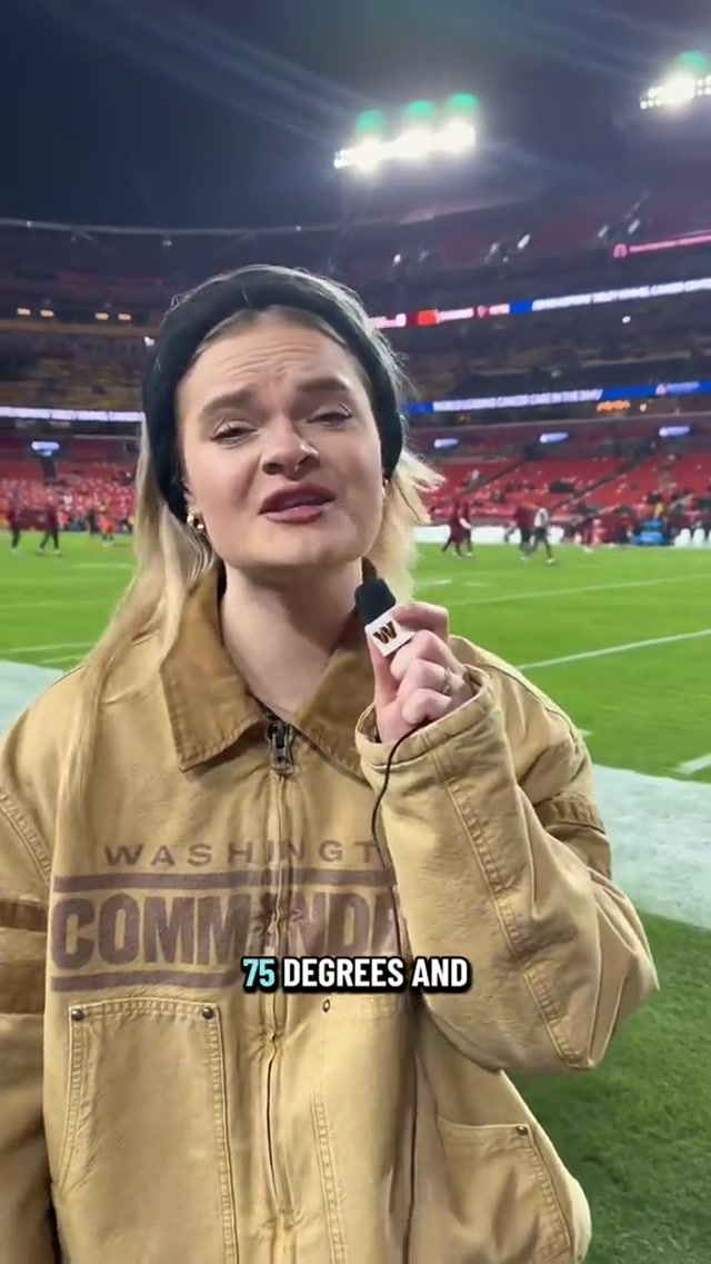 newest addition to the sideline #nfl #football #commanders #commanders #ashby @ASHBY 