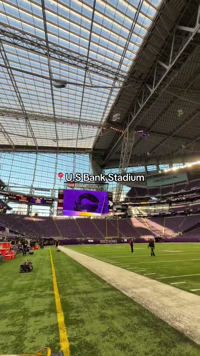 Minnesota we are hereeeeee #commanders #nfl #gameday 