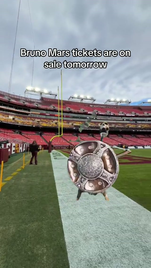 we are ready for the war🙂‍↕️

Bruno Mars to Northwest Stadium May 2 🕺 #brunomars #concert #washingtondc  