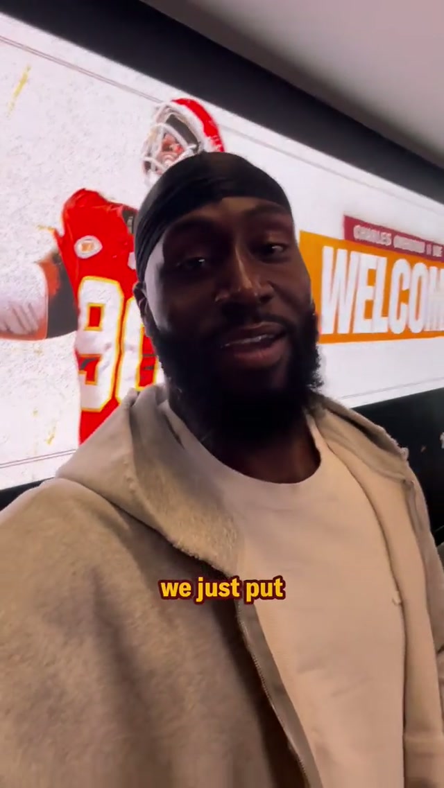 Charles Omenihu in the house 🤙 #nfl #freeagency #commanders #football #washingtondc