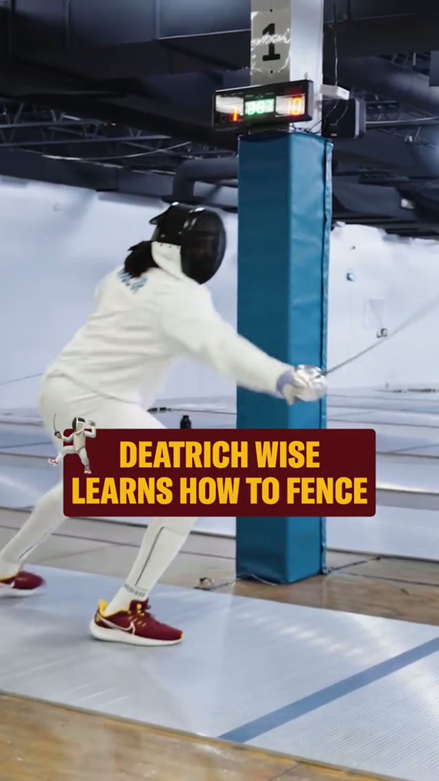 side quest of all side quests #fencing #nfl #football #sidequest
