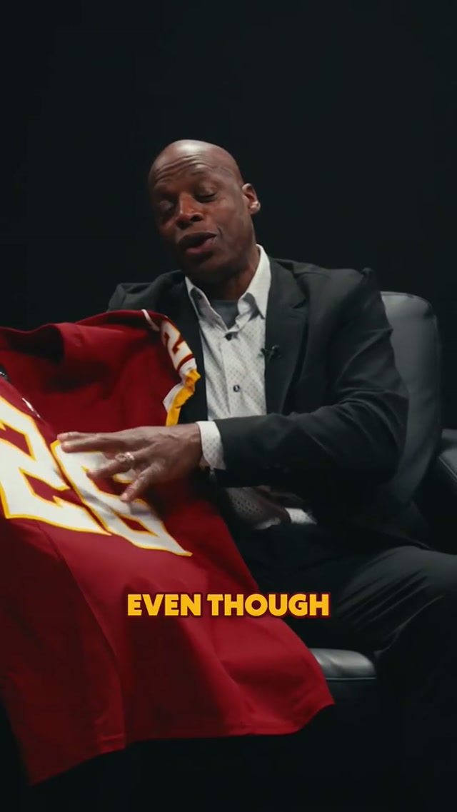 a little surprise for Darrell Green who is morphing into Darrell Green 🙂‍↕️🤭 #uniforms #NFL #football #fashion #commanders 