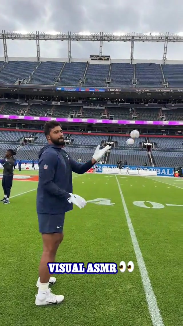 got this on loop ๐  #DallasCowboys #NFL #NFLGameday #DALvsDEN #asmr