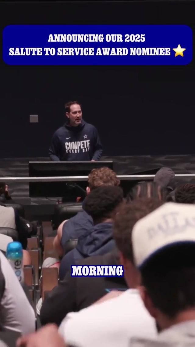 Recognizing Ferg ๐
Schotty surprised Jake Ferguson with his Salute To Service Award Nomination!
#DallasCowboys #NFL #SaluteToService #military #award