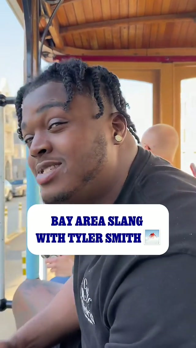 Got hella hyphy on the cable car yadadamean 🗣️ #DallasCowboys #ProBowlGames #TylerSmith #sanfrancisco #slang 