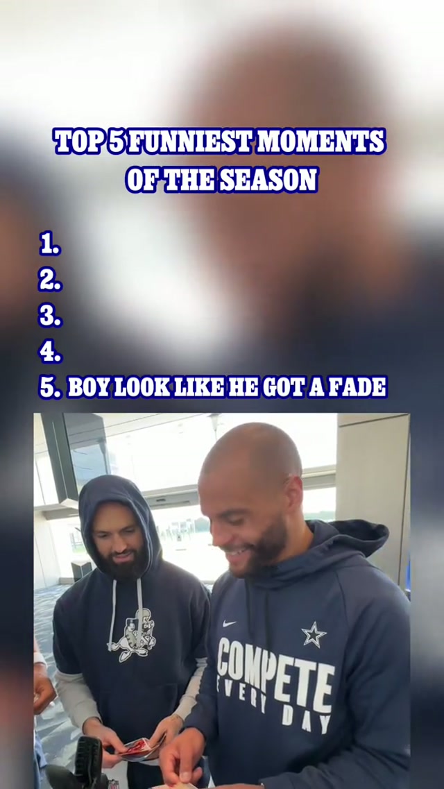 hard to pick just 5 😭 #DallasCowboys #NFL #funnymoments #top5 #clip 