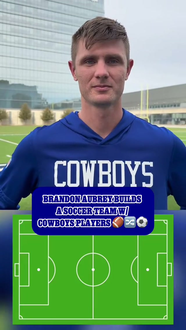 gearing up for some fútbol 🔜

#dallascowboys #nfl #brandonaubrey #fifaworldcup 
