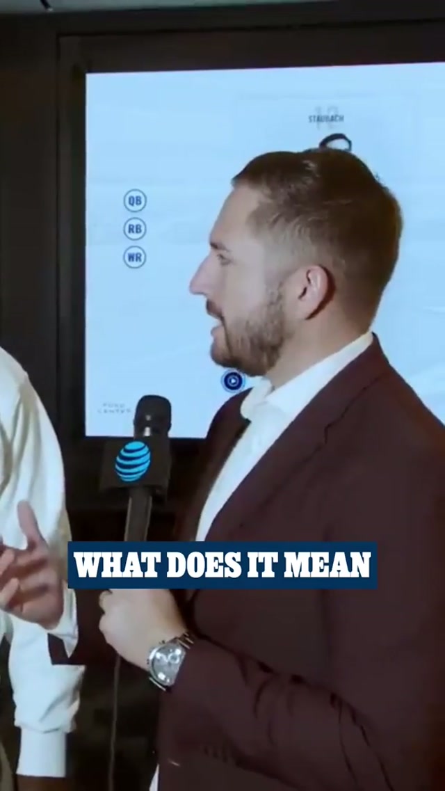 “It means everything, I love Dallas” 💙

#TyrusWheat discusses his return to the team 

#DallasCowboys #NFL #football #interview 