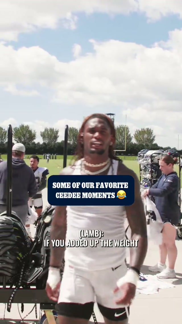 the bday boy is too quick with it 😂 #DallasCowboys #NFL #CeeDee #Lamb #CeeDeeLamb 